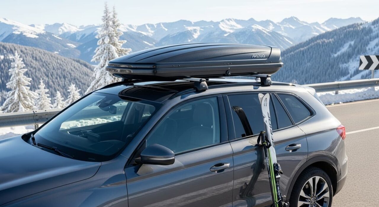 Meilleurs coffres de toit pour skis : Comparatif